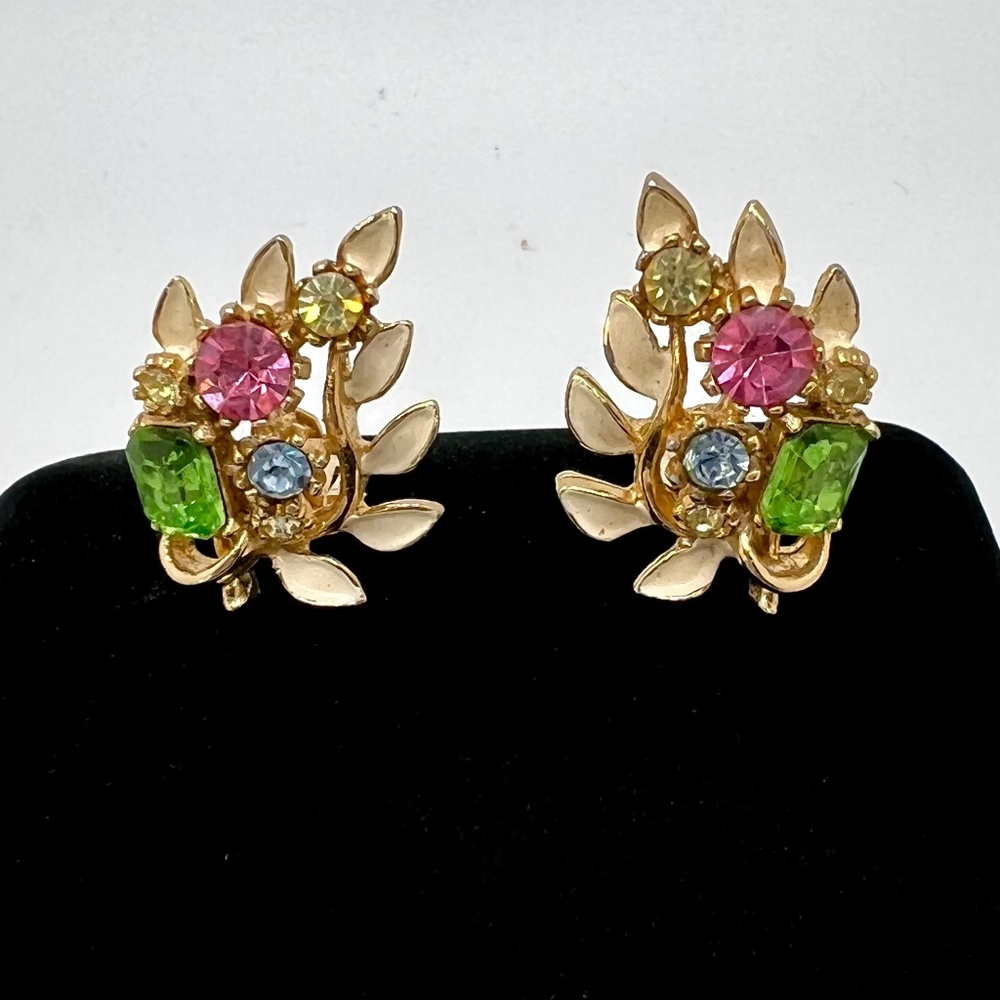 ART Arthur Pepper Multi Color CLIP Earrings